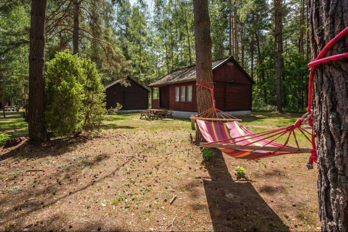 Domki nad jeziorem Pluszne, Mazury