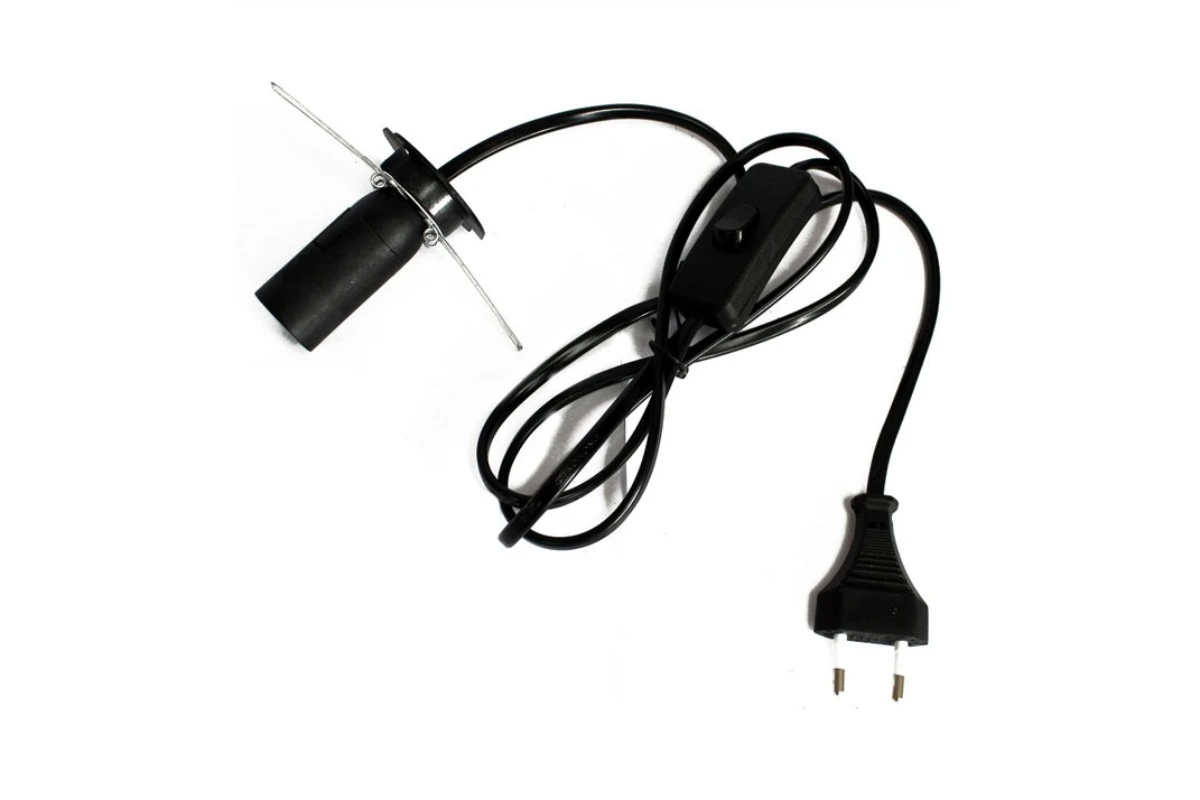 Lampa solna z białą solą himalajską w metalowym koszu 27 cm