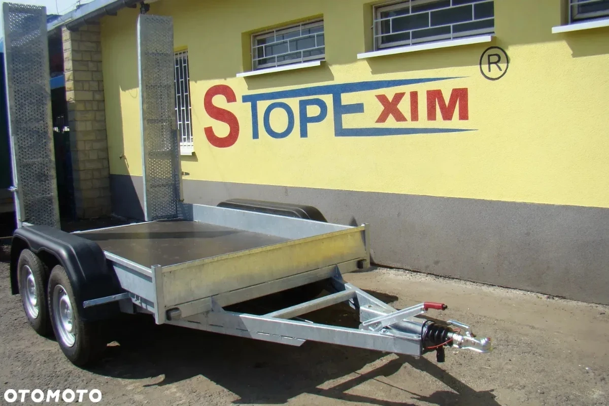 Przyczepa do transportu maszyn budowlanych 300x150x18 STOPEXIM